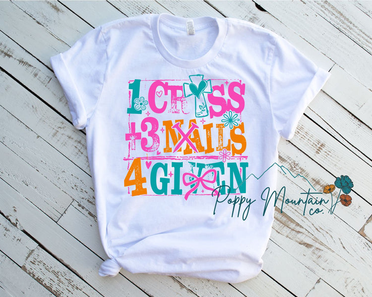 1 Cross + 3 Nails Tee