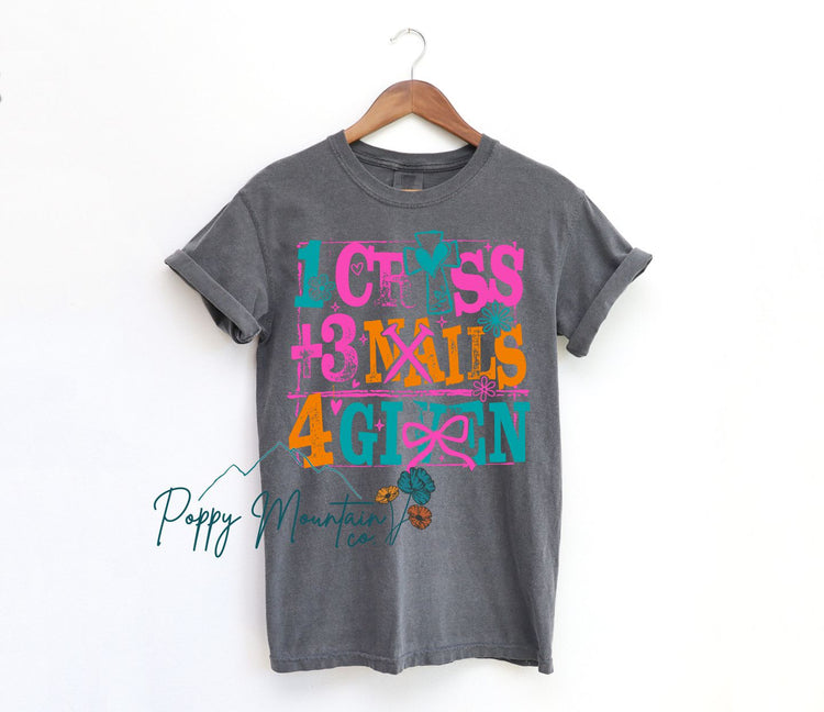 1 Cross + 3 Nails Tee