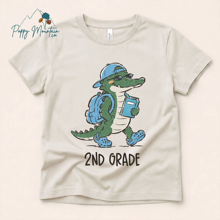 KIDS Gator School Grade Tee