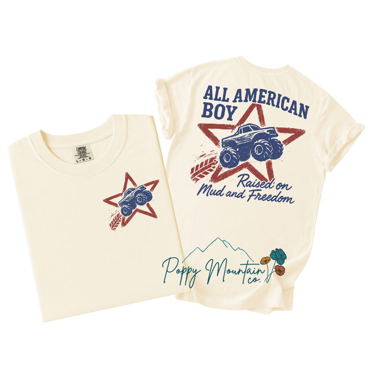 KIDS Raised on Mud And Freedom Tee