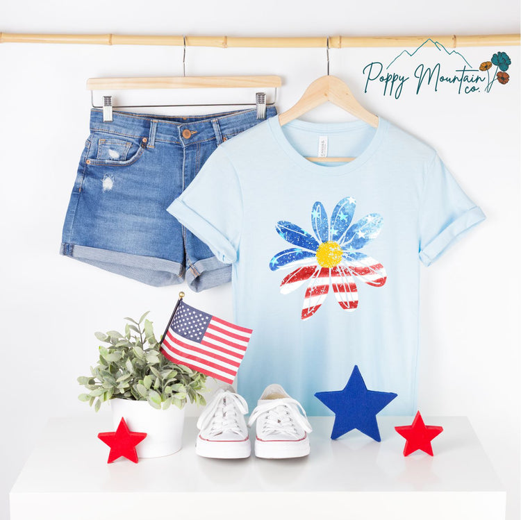 American Daisy Tee