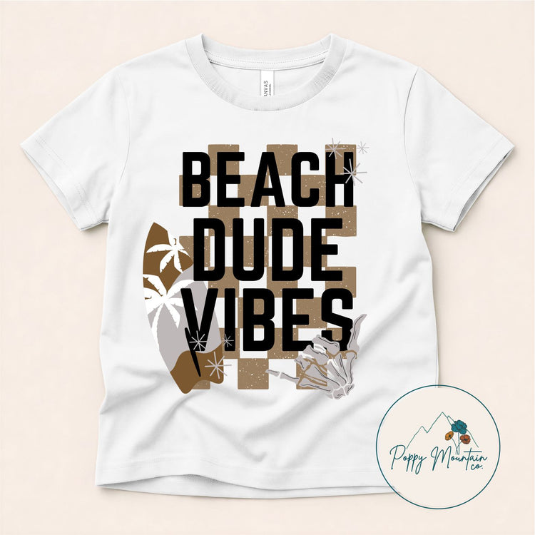 KIDS Beach Dude Vibes Tee