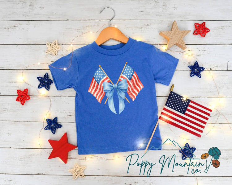 KIDS Bow Flags Tee