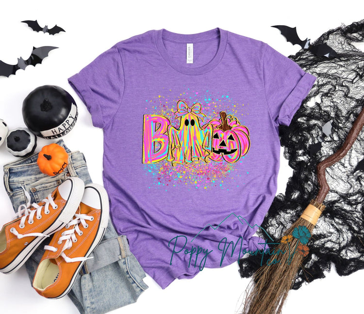 KIDS Bright BOO Splatter Tee
