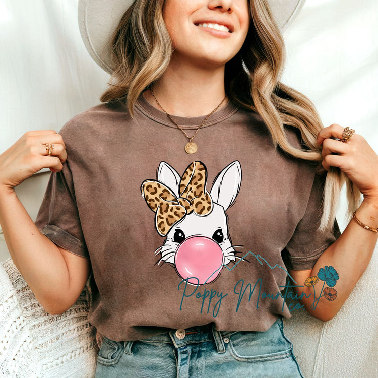 KIDS Bubblegum Bunny Bow Tee