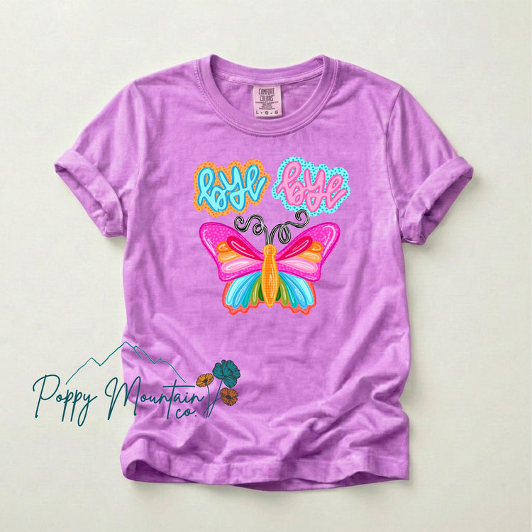 KIDS Bye Bye Butterfly Tee