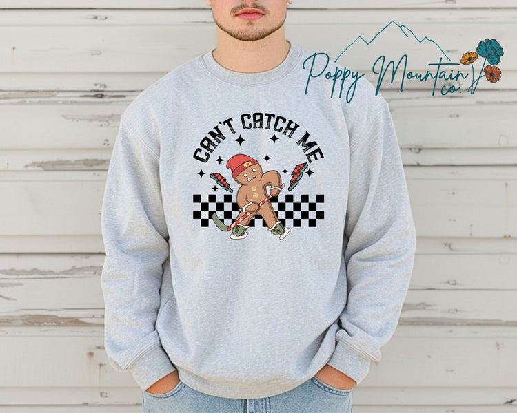 KIDS Can't Catch Me Hockey Tee