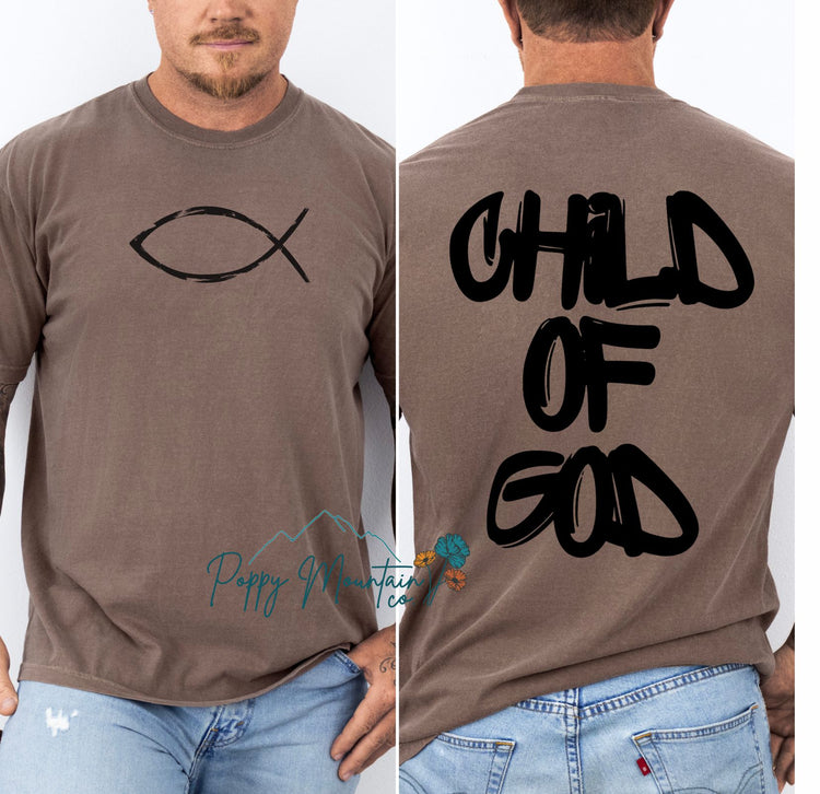 Child of God Fish Tee