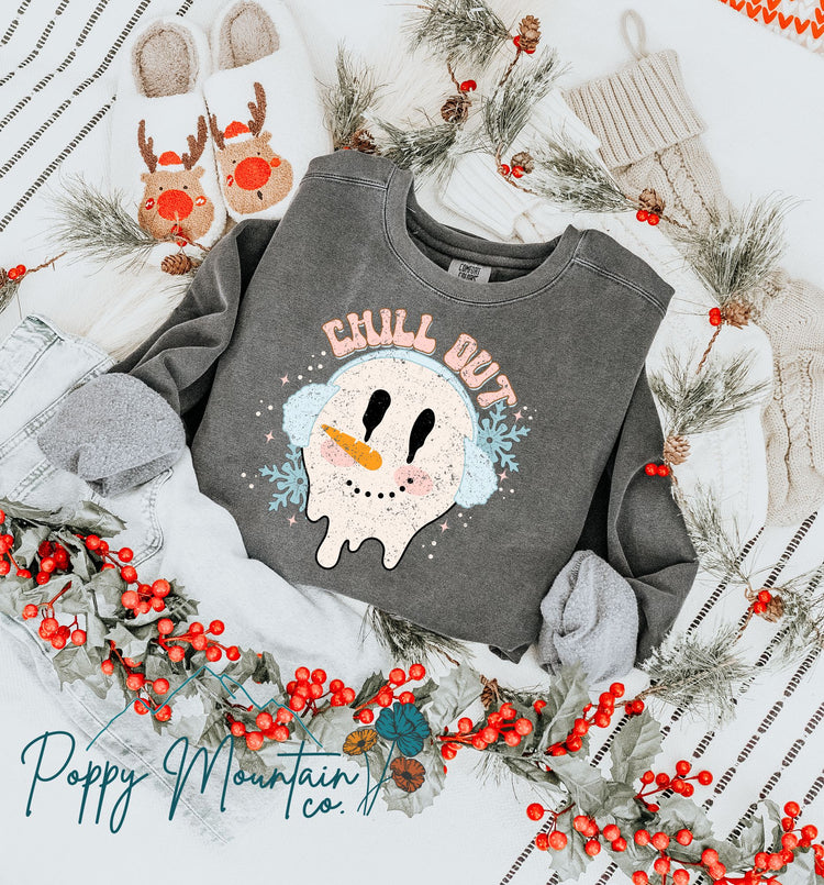 KIDS Chill Out Snowman Tee