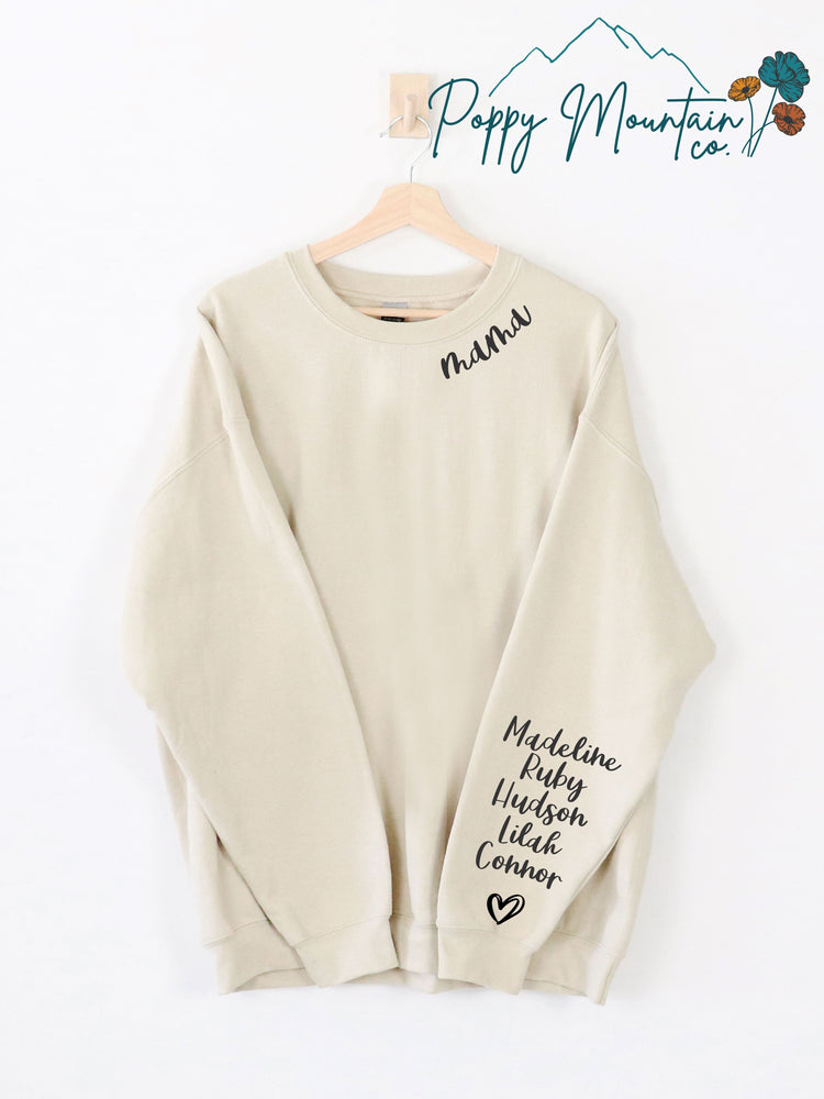 Custom Mama Sweatshirt