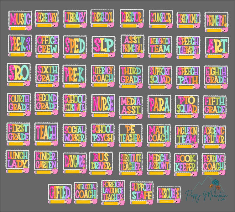Colorful Pencil Profession Grade Tee