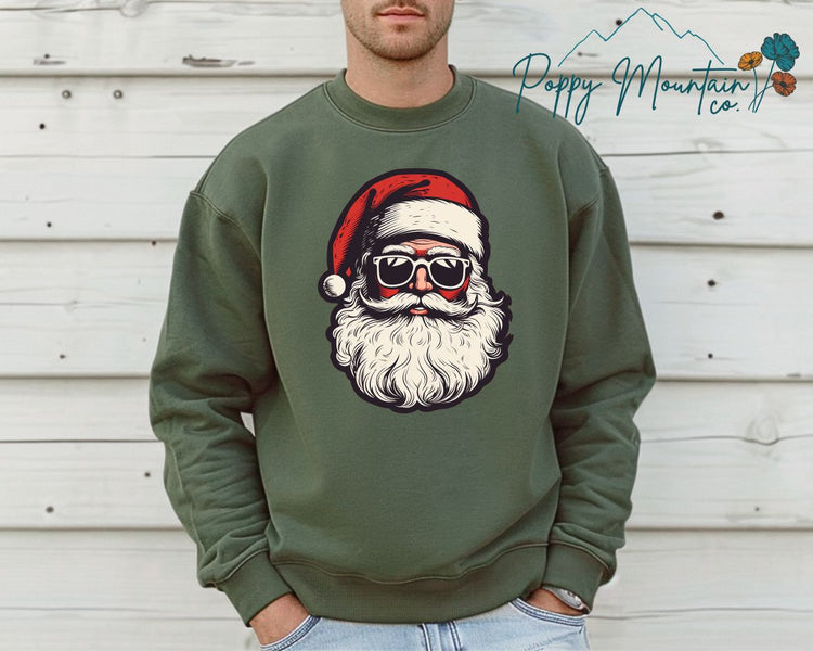 KIDS Cool Retro Santa Tee