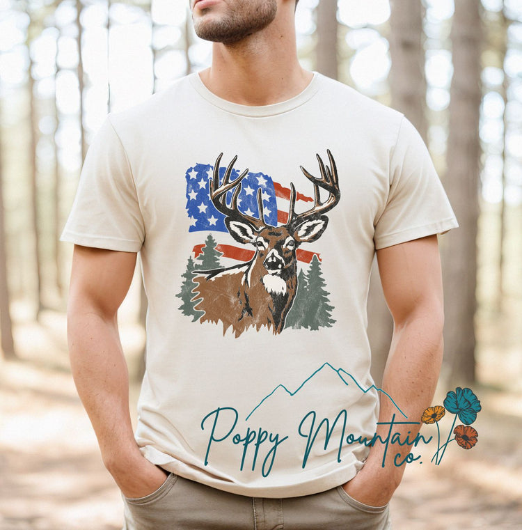 American Deer Tee