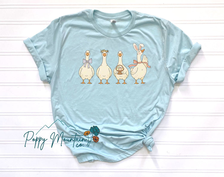 KIDS Easter Geese Tee