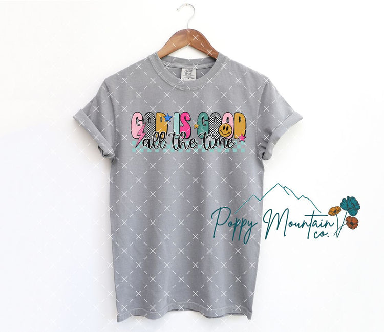 God is Good All The Time Smiley Tee