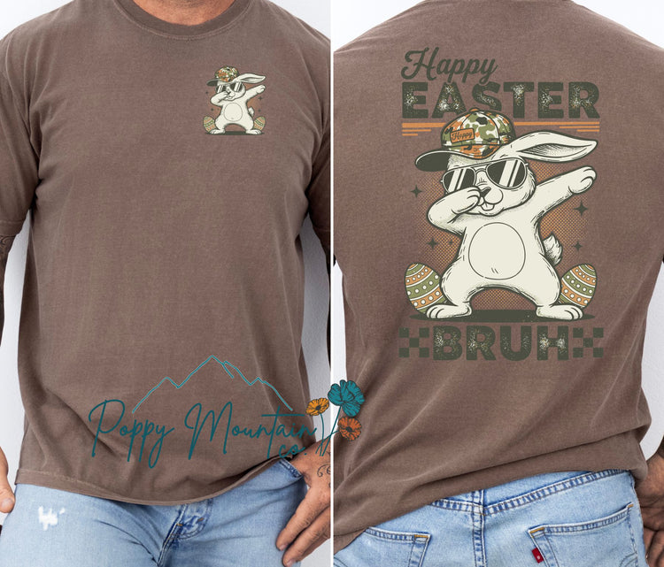 KIDS Happy Easter Bruh Tee