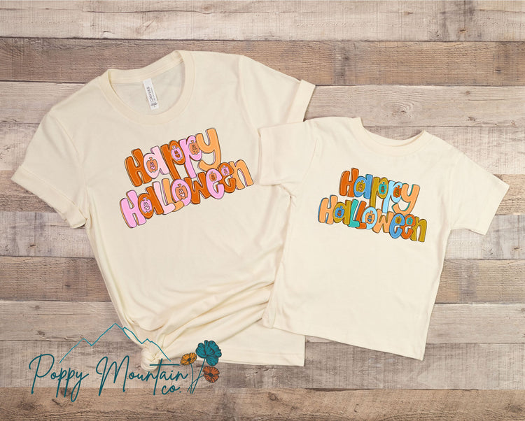 Pumpkin Happy Halloween Tee