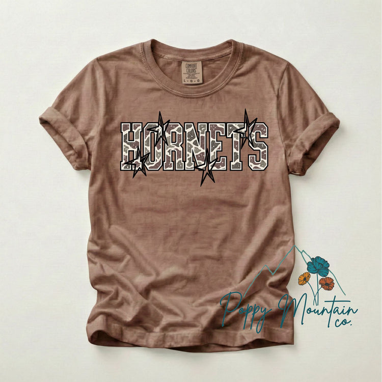 KIDS Hornets Camo Stars Tee
