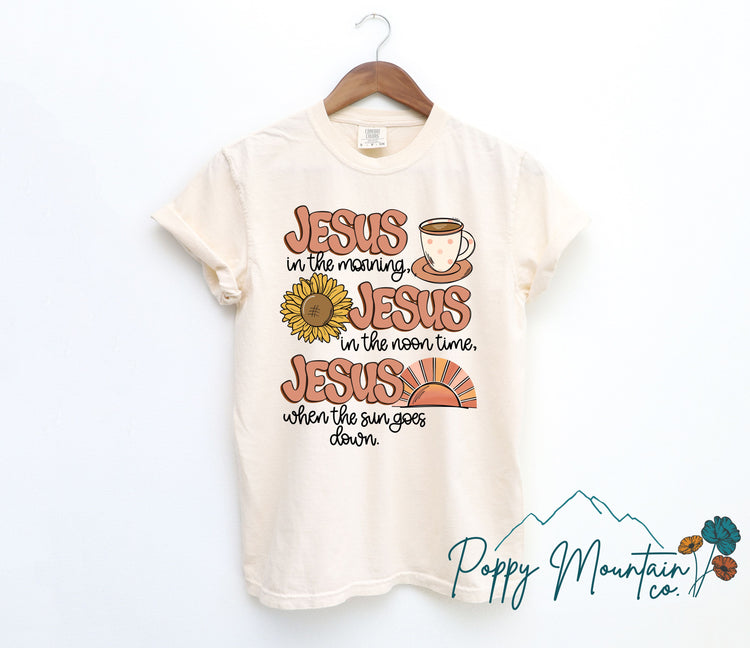 Jesus in the Morning Tee
