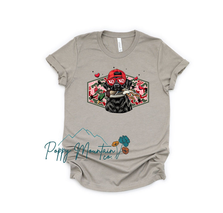 KIDS Camo Lab Valentines Tee