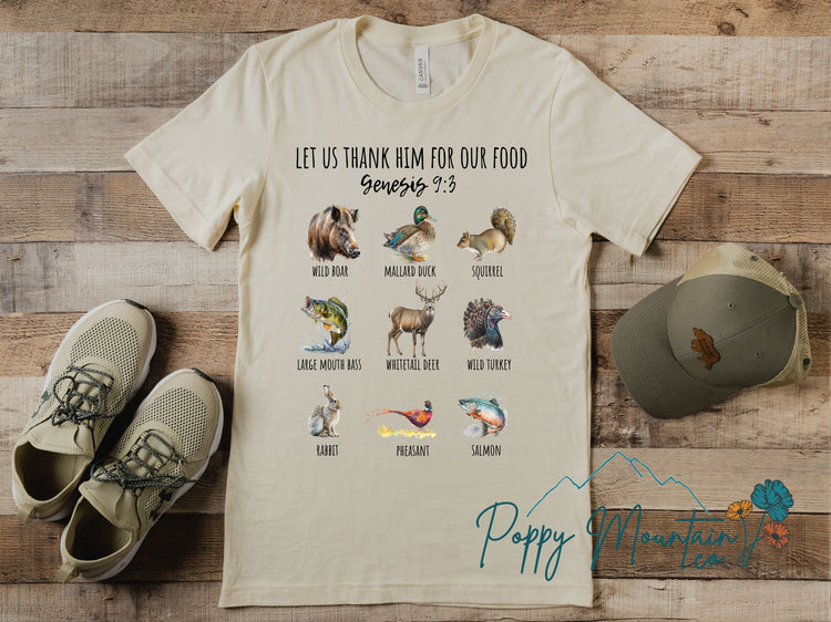 Let Us Thank Him Tee