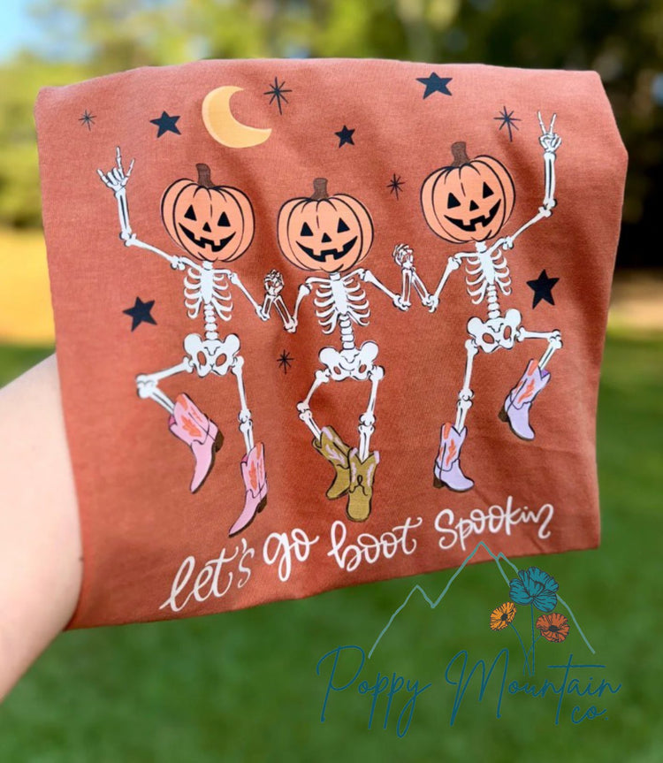 KIDS Let's Go Boot Spookin Tee