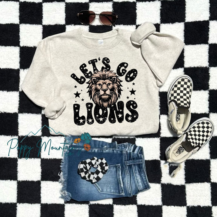 KIDS Lets Go Lions Stars Tee
