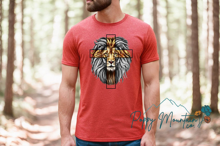 Lion Cross Tee