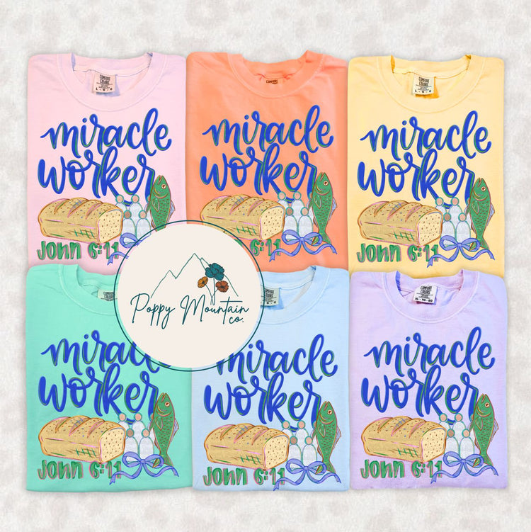 Miracle Worker Fish and Loaves Tee