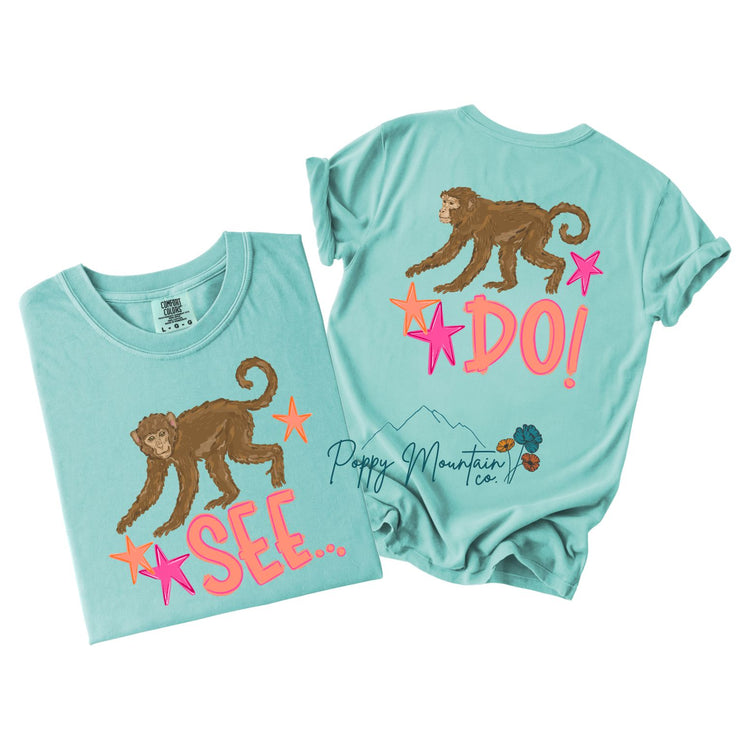 KIDS Monkey See Monkey Do Tee