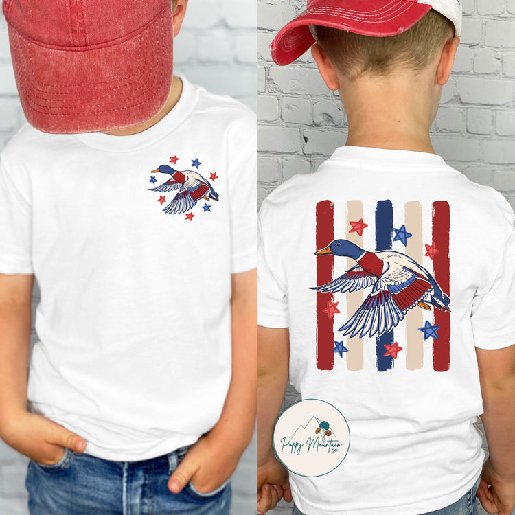 Patriotic Mallard Tee