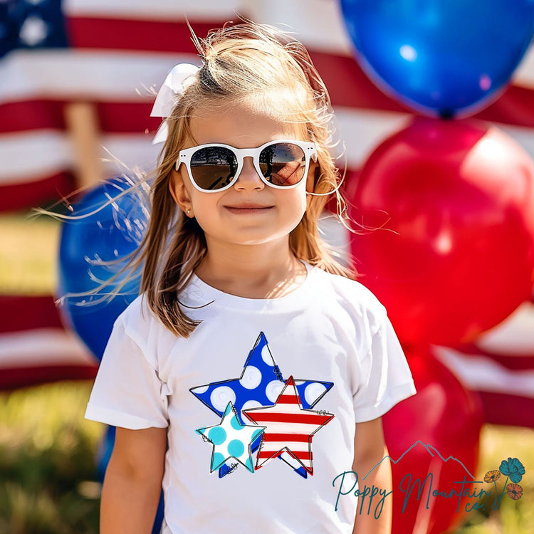 KIDS Patriotic Stars Tee