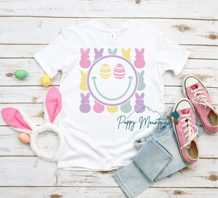 Peeps Smiley Tee