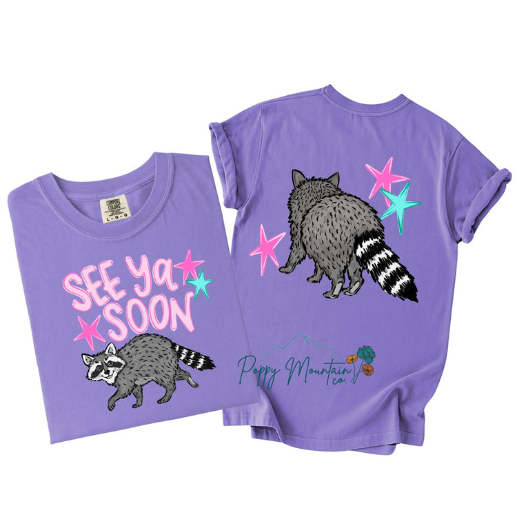 KIDS See Ya Soon Raccoon Tee