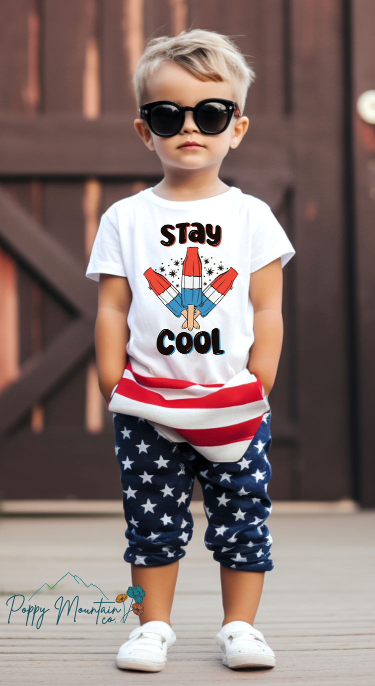 KIDS Stay Cool Bomb Pops Tee