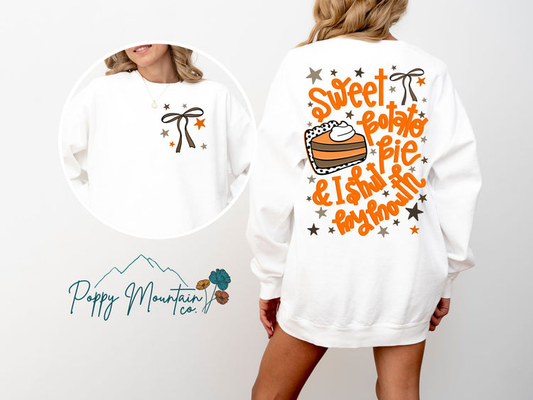 Sweet Potato Pie Shut My Mouth Tee