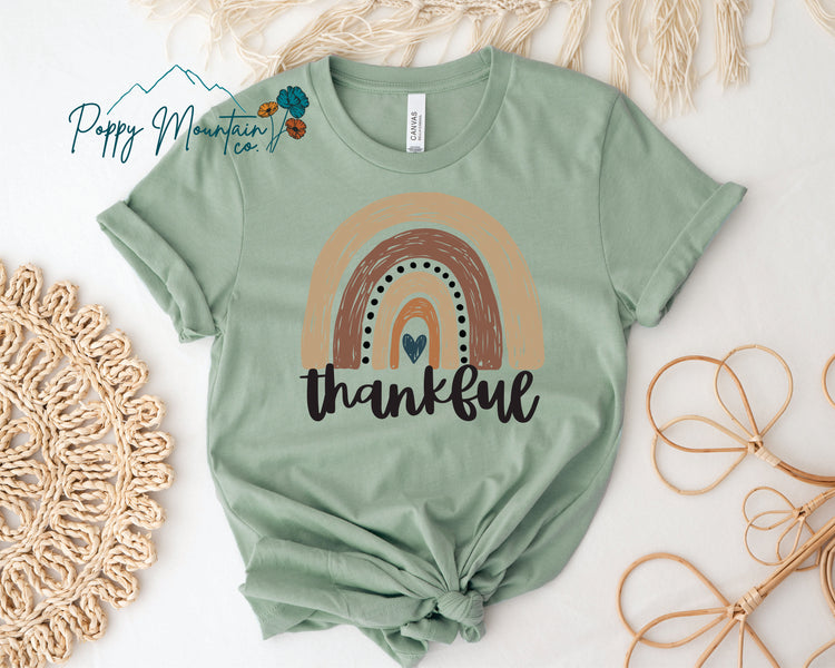Thankful Rainbow Tee