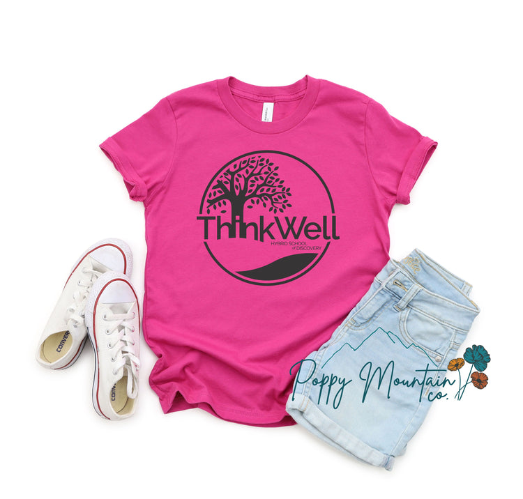 KIDS Thinkwell Black Logo Tee