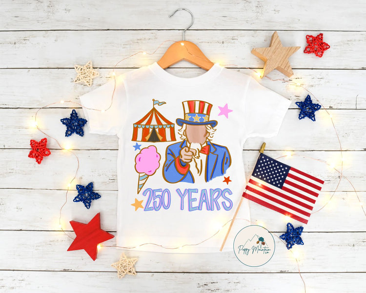 Uncle Sam 250 Years Tee