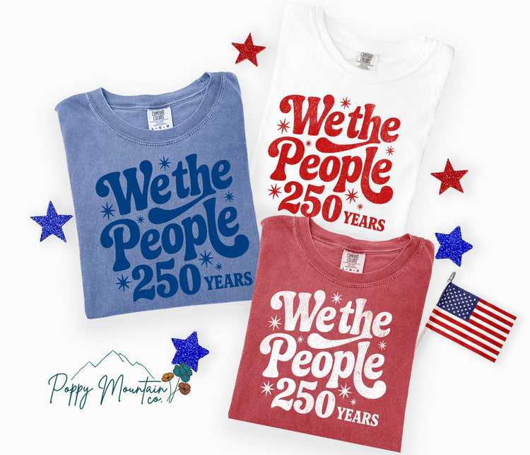 We The People 250 Years Tee