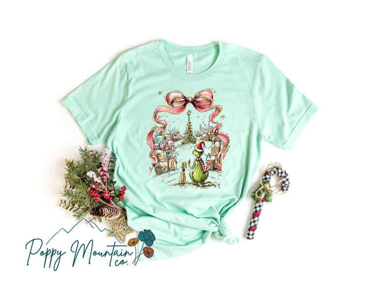 KIDS Who Ville Bow Tee