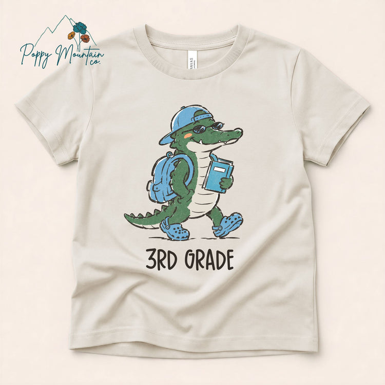 KIDS Gator School Grade Tee