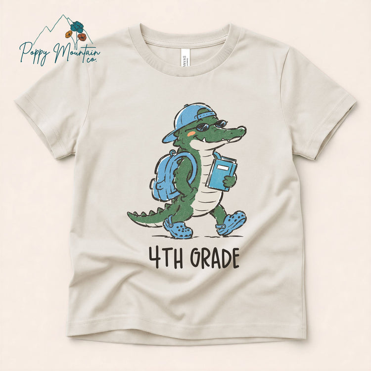 KIDS Gator School Grade Tee