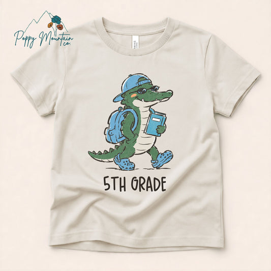 KIDS Gator School Grade Tee