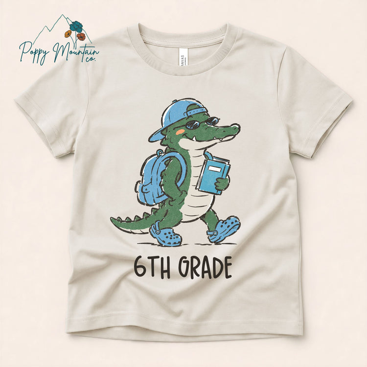 KIDS Gator School Grade Tee