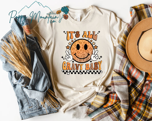 All Gravy Smiley Tee