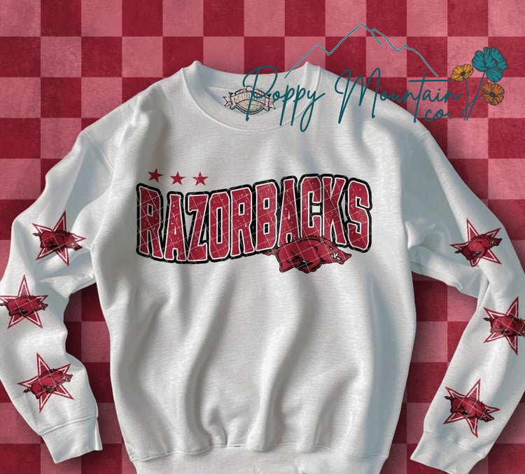 Razorbacks Stars Tee