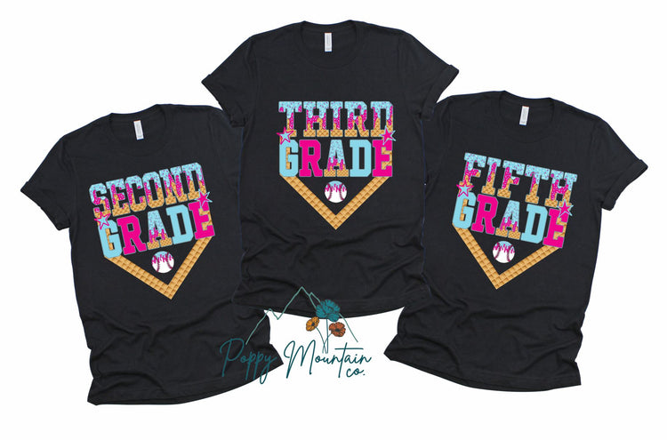 KIDS Back To School Drip Grade Tee