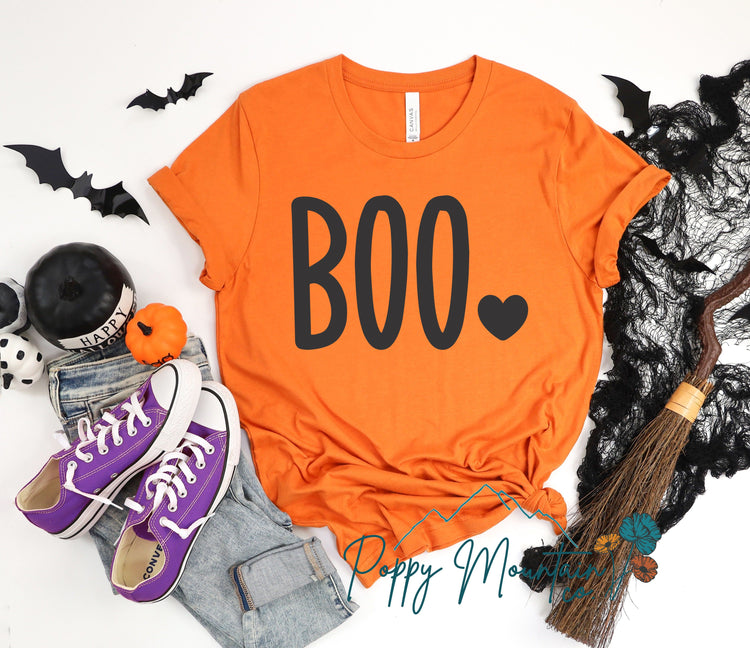 KIDS Boo Heart Tee