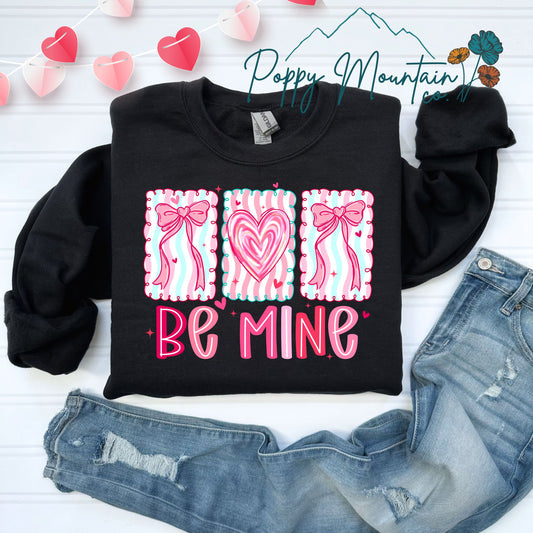 KIDS Be Mine Bows and Hearts Tee